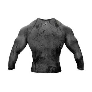 New Men's Breathable Anti-UV Quick Dry Eco-Friendly Rashguard for MMA Muay Thai & BJJ Gym Sportswear - Product Image 2