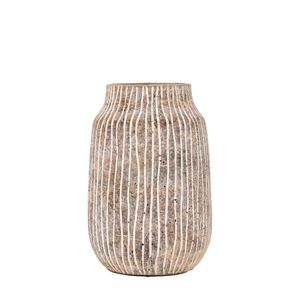 Juego de jarrones de madera hechos a mano, los más vendidos, con acabado natural, para decoración de mesa, hogar y estantería. - Product Image 5