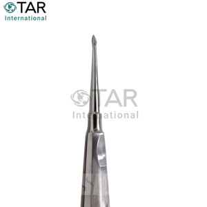 Élévateur dentaire à pointe spatulée ELE 0063 pour l'extraction des racines molaires, instrument chirurgical médical à manche creux en acier inoxydable pour implants - Product Image 4