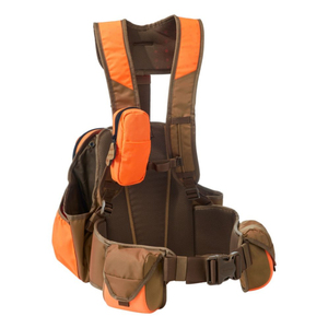 Gilet de chasse orange vif avec poches pour gibier de montagne, maille respirante, poches cargo, sac à dos tactique hybride, vente en gros - Product Image 2