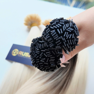 Extensiones de Cabello con Punta Plana al por Mayor, Textura de Cabello Liso/Ondulado/Rizado, Personalizadas, de Alta Calidad, Precio al por Mayor, ¡Oferta Caliente Ahora! - Product Image 1