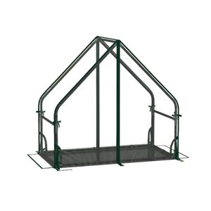Mini serre portable 36'' x 20'' x 34'' en PVC transparent pour plantes, tente de culture, imperméable, résistante au vent, avec cadre métallique et tapis de fond en PE - Product Image 5