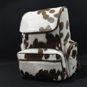 Mochila escolar de cuero vacuno genuino al por mayor, proveedor de logotipos personalizados OEM, bolsos de moda premium para estudiantes a un precio razonable - Product Image 5