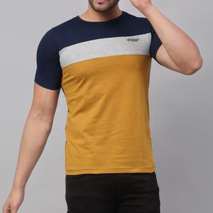 Camisetas de 2 tonos para hombre, camisa totalmente lisa, fabricante de fábrica, uso de Material Premium, gran oferta - Product Image 1