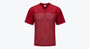 High Quality Breathable Quick Dry Plus Size Baseball Jersey Unisex Adult Sportswear 100% Polyester 120g V-neck Short Sleeve - Product Image 3