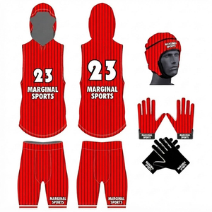 Sudadera con Capucha para Hombre, Estilo Americano, para Todas las Temporadas, para Fútbol Americano 7v7, Transpirable, Compresión, Antibacteriana, Kit de Fútbol Americano 7v7 - Product Image 1