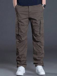 Pantalon cargo en tissu de coton pour homme, pantalon à 5 poches, vente en gros en Europe, commande en gros, fabricant de pantalons cargo - Product Image 3