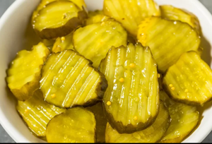 Premium Crinkle Cut Spicy Gherkins Vinegar Brine Mason <b>Jar</b> Packaging | Kosher Certified | OEM Private Label | BRC IFS Certified - Product Image 2