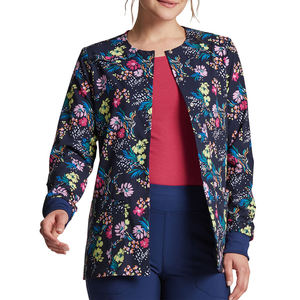 Blouses d'infirmière médicales pour femmes personnalisables, imperméables, extensibles en spandex, uniformes pour médecins, blouses imprimées pour femmes - Product Image 1