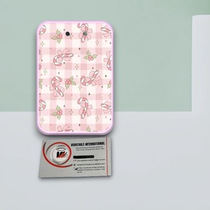 Plaques à cils en acrylique rose cerise écologiques de haute qualité, forme diamant, rectangle, carré, magnétiques, pour la fabrication de cils personnalisés de Noël - Product Image 1