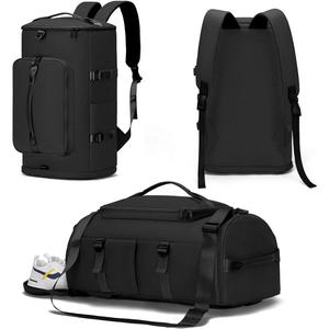 Bolsa de Gimnasio para Hombre y Mujer con Compartimento para Zapatos - Bolsa de Lona, Mochila de Viaje, Mochila Deportiva, Bolsa de Fin de Semana - Product Image 1