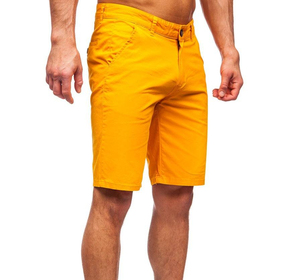 Shorts de pêche pour hommes, pantalon chino avec poches, shorts de style streetwear, coupe régulière, vente en gros, pantalon chino en coton confortable pour hommes - Product Image 4