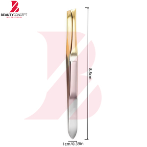 Prix de gros – Nouvelles pinces à sourcils tendance entièrement personnalisées, antidérapantes, faciles à utiliser, en acier inoxydable de haute qualité - Product Image 6