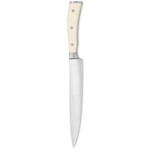 Cuchillos de Carnicero Duraderos de Acero Inoxidable con Hoja Afilada y Cómodo Mango de Madera para Cortar Carne, Pavo Asado y Rebanadas - Product Image 6