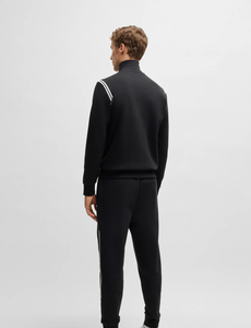 Conjunto Deportivo Cómodo para Hombre, Traje de Jogging a la Moda, Sudadera con Cierre y Cuello Alto, Conjunto Atlético de Color Sólido, Personalizable OEM - Product Image 2