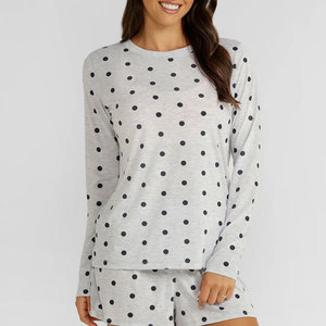 Nueva Camiseta de Manga Larga Personalizada para Mujer, Ropa Deportiva Cómoda, Top con Diseño Estampado, Yoga, Venta al Por Mayor, Entrenamiento Informal - Product Image 5