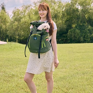 [CAMDOG] Waterproof Pet Cargo <b>Backpack</b> YKK Zipper Ergonomic Straps 3-Way Ventilation Nesta Pet Carrier <b>Backpack</b> - Product Image 5