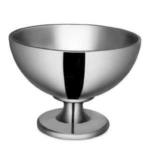 Classic Stainless Steel Champagne Bowl Mirror Polished Large <b>Ice</b> Bucket Pedestal <b>Footed</b> Wine Cooler Tub For Wedding Party Hotel - Product Image 3
