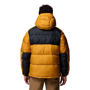 <b>Mens</b> Winter Quilted Jacket 350 GSM Polyester Puffer <b>Coat</b> Thermal Insulated <b>Warm</b> Hooded Outdoor Work Casual Streetwear OEM - Product Image 2
