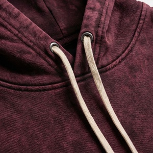Conjunto Deportivo Personalizado de Algodón Grueso con Capucha y Estampado, Estilo Vintage con Lavado Ácido, Unisex, para Gimnasio y Fitness - Product Image 4