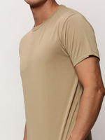 Conjunto de Shorts de Verano para Hombre OEM, Camiseta a Juego de Algodón Premium, Informal, Transpirable, a la Moda, con Logotipo Personalizado al por Mayor, Conjunto de Dos Piezas