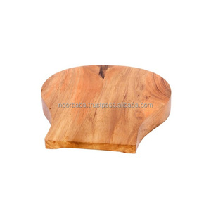 Soporte de descanso de cuchara de madera rectangular ecológico para Decoración de mesa de cocina para Año Nuevo chino - Product Image 4