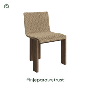 Conjunto de sillas y sofá de teca y ratán PE de primera calidad para restaurantes comerciales modernos, con cojines, hecho en Indonesia. - Product Image 6