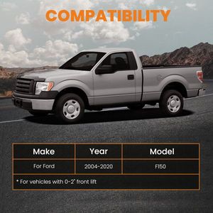 Bracci di Controllo Superiori Anteriori (Coppia) per Ford F-150 2WD 4WD 2004-2022, per Sollevamento da 0 a 2 Pollici - Product Image 3