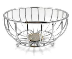 Cesta Organizadora de Frutas y Verduras de Acero Inoxidable con Alambre Grueso para Almacenamiento en la Cocina, Alambre Resistente a la Corrosión para Encimera - Product Image 4