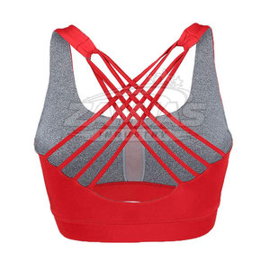 Sujetador Deportivo Individual para Mujer, Hecho en Pakistán, Tejido de Poliéster/Algodón - Product Image 2