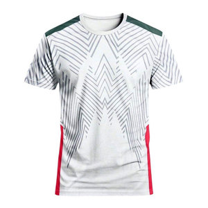 เสื้อยืดกีฬาลำลองผู้ชาย ผ้าฝ้ายแท้ 100% ทรงหลวม ระบายอากาศได้ดี เป็นมิตรกับสิ่งแวดล้อม สวมใส่สบาย น้ำหนักเบา เหมาะสำหรับการฝึกอบรมแบบมืออาชีพ - Product Image 1