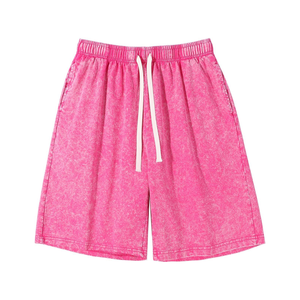 Venta de Shorts para Mujer con Lavado Ácido, Shorts para Mujer con Lavado Ácido y Logotipo Personalizado, Shorts para Mujer con Lavado Ácido de Buena Calidad 2026 - Product Image 1