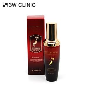Siero Viso Nutriente Anti-Rughe al Ginseng Rosso 3W Clinic 50ml - Product Image 1