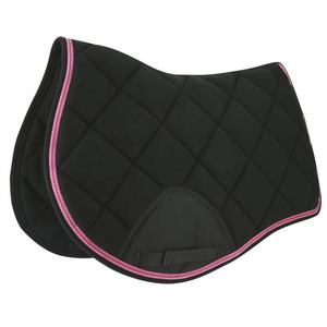 Almohadillas ajustables para silla de montar a caballo, colores personalizados, tela de algodón de alta calidad, acolchado de espuma, almohadillas de material suave para salto ecuestre. - Product Image 2