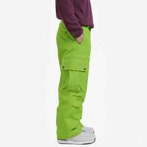 Pantalon d'extérieur à rayures réfléchissantes haute visibilité pour le snowboard et les opérations de sauvetage en montagne, pantalon de ski et de neige - Product Image 3