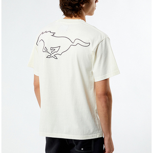Nueva llegada: Camiseta unisex premium con cuello redondo, personalizada, de poliéster y algodón de alto gramaje, de alta calidad para hombre. - Product Image 4