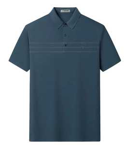 Chemise en jersey pour homme, décontractée, à manches courtes, 100% coton, anti-rides, séchage rapide, impression numérique, vente en gros, OEM, prix bas - Product Image 6