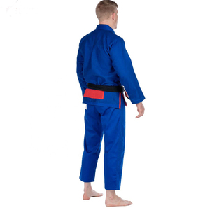 Men Karate Uniform Lightweight Karate Training Suit Breathable Cotton Martial Arts Practice Competition <b>Athletic</b> Apparel - Product Image 3