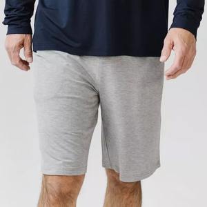 Pantalones Cortos Deportivos para Hombre, de Poliéster/Algodón, Diseño Sólido, con Cordón Ajustable, Antiarrugas, para Gimnasio, Casa, Playa, Fitness, Casual - Product Image 2