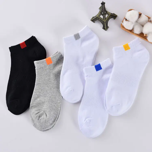 Calcetines de Algodón de Alta Calidad para Hombre, Unisex, para Yoga, Fútbol, Deportes, con Logotipo Personalizado, Ecológicos, Antibacterianos, Otoño - Product Image 2