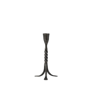 Nouvelle arrivée : Porte-bougie double forgé à la main avec finition thermolaquée pour la décoration, les cadeaux et la table à manger - Product Image 3