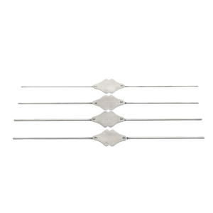 Bowman Lachrymal Probe Set of 4 Stainless Steel Ophthalmic Tear Duct Probing <b>Surgical</b> <b>Instrument</b> Precision Eye Tool - Product Image 1