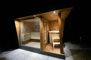 อ่างน้ำแข็ง Senxing SX549 แบบประหยัดพลังงาน พร้อมกระจกพาโนรามา ระบบทำความร้อนด้วยฟืน สำหรับพื้นที่พักผ่อนกลางแจ้งในสภาพอากาศหนาวเย็น - Product Image 5