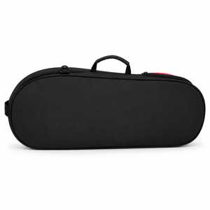Custom Canvas Waterproof Travel Bag with Zipper Closure Durable Portable Sports <b>Case</b> Large Capacity Shoe Compartment Black - Product Image 2