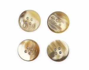 Boutons en corne de buffle naturelle faits à la main - Écologiques, durables, qualité supérieure, finition polie, accessoires vestimentaires - Product Image 5