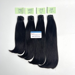 Offre Spéciale 100% Cheveux humains vietnamiens raides trame brute Texture soyeuse Stock prêt - Product Image 4