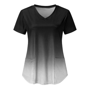 Blusa Médica de Alta Calidad para Mujer, con Spandex, Suave, Elegante, Antiarrugas, Tejido Transpirable, Antideslizante, Fácil de Usar, de Secado Rápido, ¡Oferta Caliente! - Product Image 6