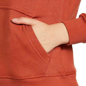 Sweat-shirt à capuche en molleton 100 % coton, imprimé sur mesure, avec cordon de serrage avant, décontracté, hiver, anti-boulochage, respirant, pour femme - Product Image 5
