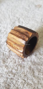 Natural <b>Wood</b> Eco-Friendly Vintage Napkin <b>Ring</b> Holder Rustic Table Setting Decor <b>for</b> Home Hotel Wedding Party Table Decoration - Product Image 3