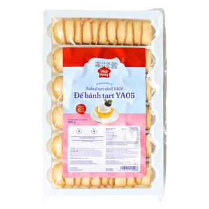 Manufacturer Best Selling Factory Tart OEM/ODM Bakery Dessert Frozen Baked Egg Tart Shell YA05 396G <b>Sweet</b> Supplier Good Price - Product Image 1